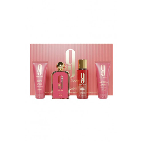 НАБОР AFNAN 9 AM POUR FEMME PINK WOMAN НАБОР AFNAN 9 AM POUR FEMME PINK WOMAN